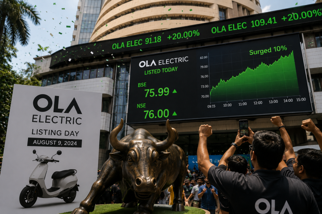 ola listing day